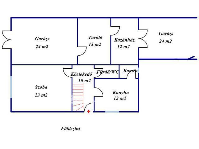 Eladó családi ház, Domoszlón 48 M Ft, 5 szobás