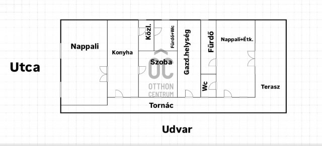 Eladó családi ház, Válon 105 M Ft, 3 szobás