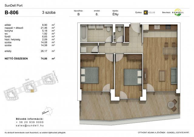 Eladó téglalakás, Budapesten, XI. kerületben 182.8 M Ft
