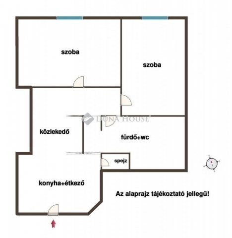 Eladó téglalakás, Budapesten, VIII. kerületben 88 M Ft, 2 szobás