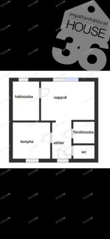 Eladó téglalakás, Kecskeméten 33.5 M Ft, 2 szobás