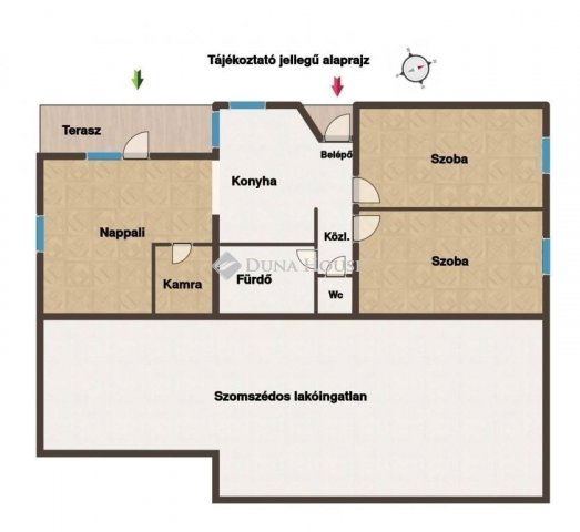 Eladó ikerház, Albertirsán 69 M Ft, 3 szobás