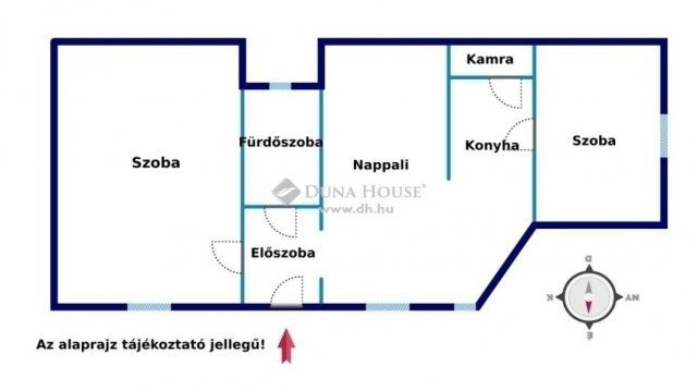 Eladó téglalakás, Budapesten, IX. kerületben 84 M Ft, 3 szobás