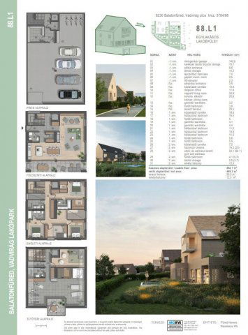 Eladó családi ház, Balatonfüreden, Vadvirág utcában 519 M Ft