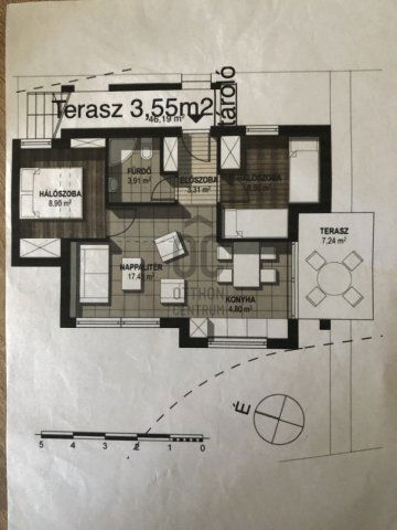 Kiadó téglalakás, albérlet, Balatonfenyvesen 240 E Ft / hó