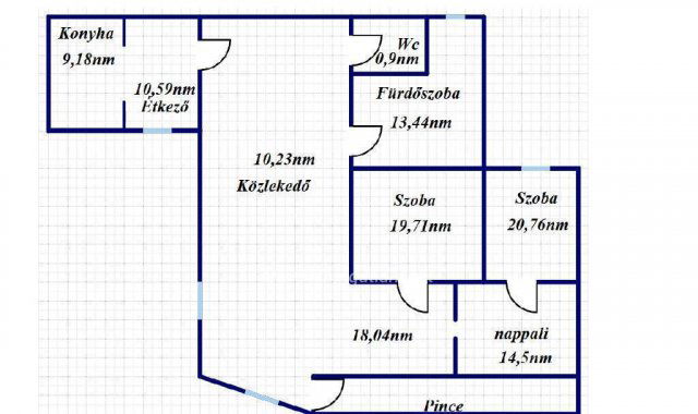Eladó családi ház, Tolnán 32.5 M Ft, 3 szobás
