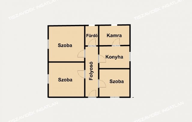 Eladó családi ház, Nagykörűn 7.9 M Ft, 3 szobás