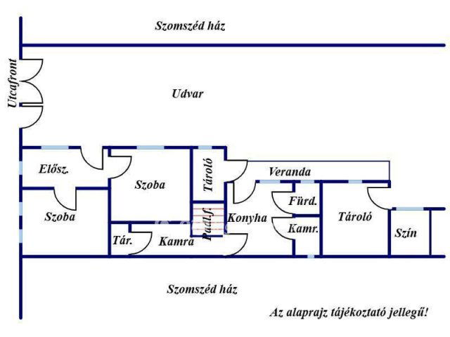 Eladó családi ház, Almáskamaráson 5.8 M Ft, 2 szobás