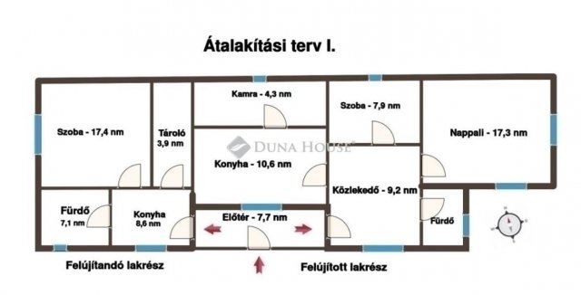 Eladó családi ház, Budapesten, XVIII. kerületben 93 M Ft