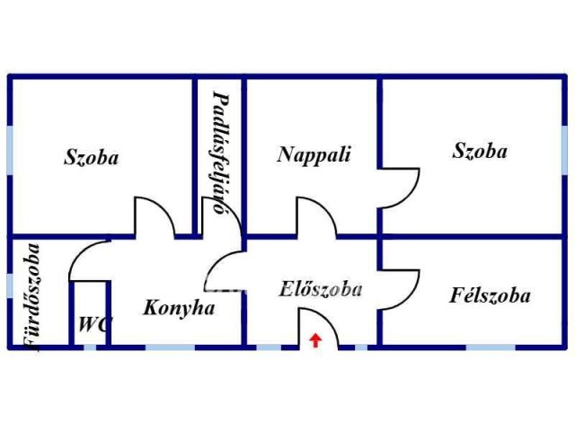 Eladó családi ház, Körösszakálon 13.9 M Ft, 3+1 szobás