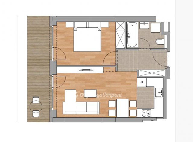 Eladó téglalakás, Budapesten, XI. kerületben 81.85 M Ft