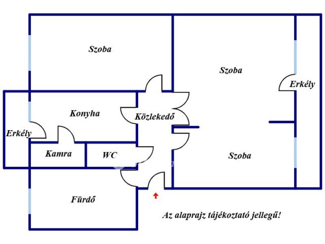 Eladó téglalakás, Szegeden 99.9 M Ft, 3 szobás