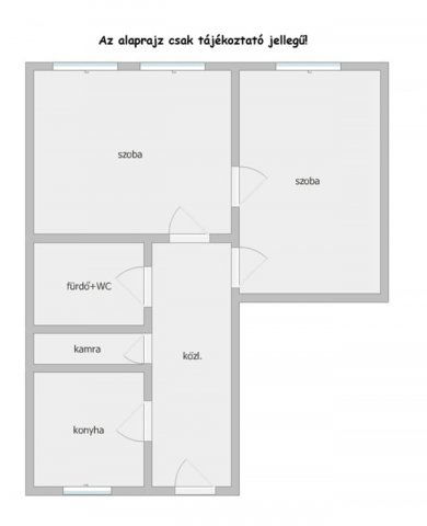Eladó téglalakás, Szegeden 45.9 M Ft, 2 szobás