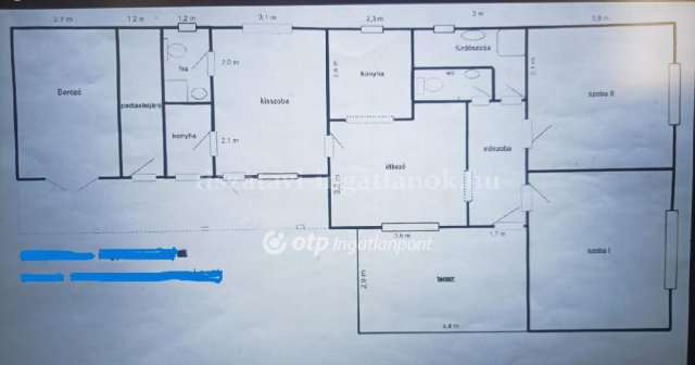 Eladó családi ház, Abádszalókban 24 M Ft, 3+1 szobás