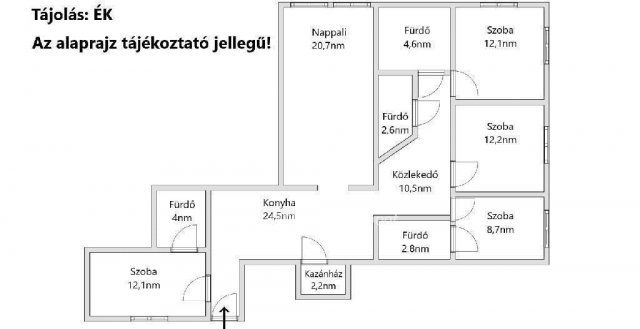 Eladó téglalakás, Budapesten, XIII. kerületben 189 M Ft
