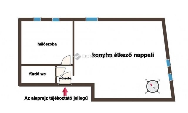 Eladó téglalakás, Budapesten, VIII. kerületben 54.9 M Ft