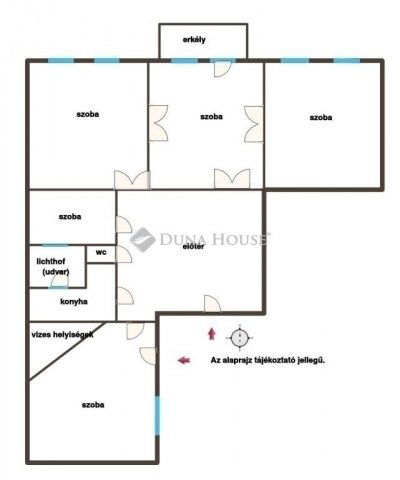 Eladó téglalakás, Budapesten, VI. kerületben 154.9 M Ft