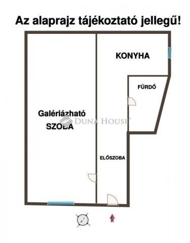 Eladó téglalakás, Budapesten, VII. kerületben 57.9 M Ft