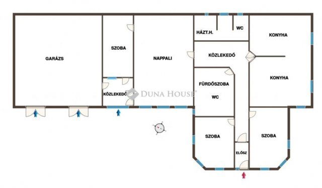 Eladó családi ház, Tiszanánán 72 M Ft, 5 szobás
