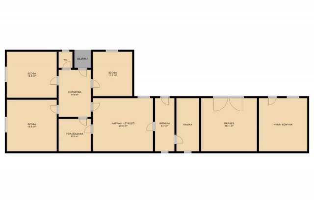 Eladó családi ház, Erdőtelken 11.5 M Ft, 4 szobás