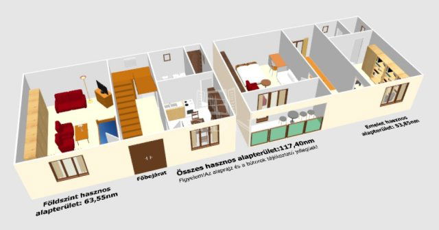 Eladó családi ház, Hajdúdorogon 48.5 M Ft, 3 szobás