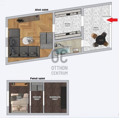 Eladó családi ház, Nagykanizsán 49 M Ft, 2 szobás