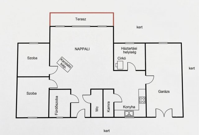 Eladó családi ház, Szadán 124.99 M Ft, 3 szobás