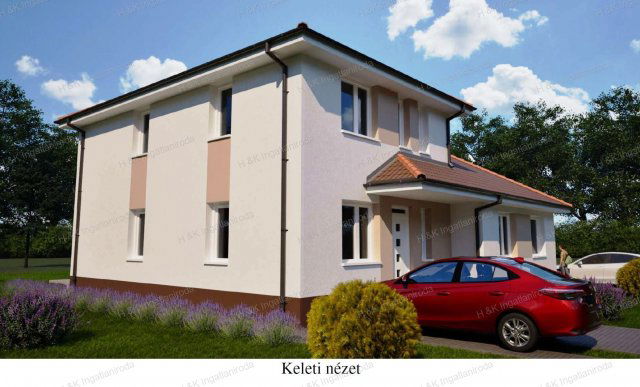 Eladó ikerház, Vácrátóton 105 M Ft, 5 szobás