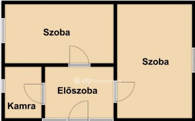 Eladó családi ház, Hosszúpályin 24.95 M Ft, 2 szobás