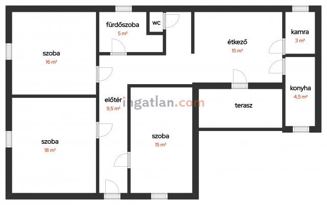 Eladó családi ház, Döbröközön 19.9 M Ft, 4 szobás