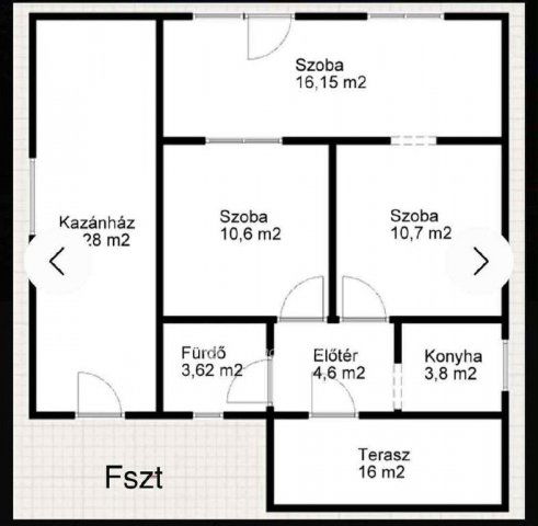 Eladó családi ház, Alsóörsön 95.9 M Ft, 6 szobás