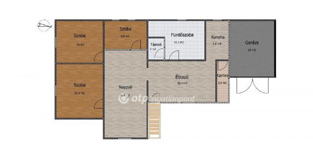 Eladó családi ház, Ráckevén 57.5 M Ft, 4 szobás