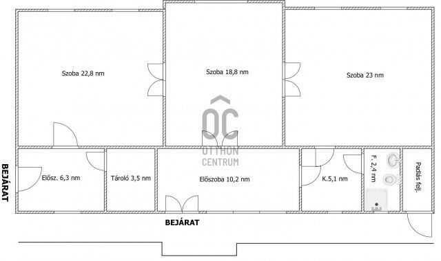 Eladó családi ház, Dunapatajon 15.9 M Ft, 3 szobás