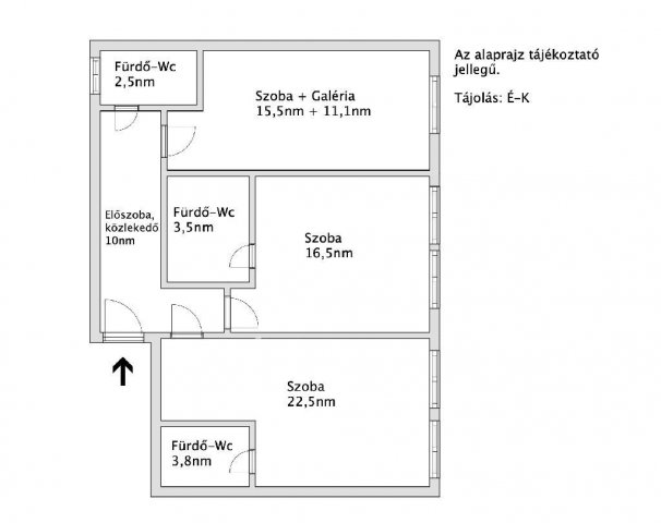 Eladó téglalakás, Budapesten, VI. kerületben 94.99 M Ft
