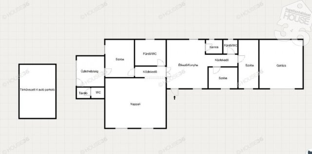 Eladó családi ház, Városföldön 79.5 M Ft, 4 szobás
