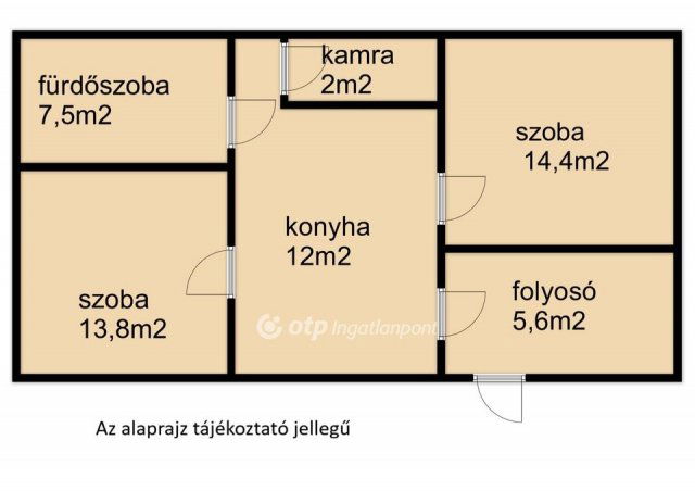 Eladó családi ház, Nyíregyházán 24.9 M Ft, 2 szobás