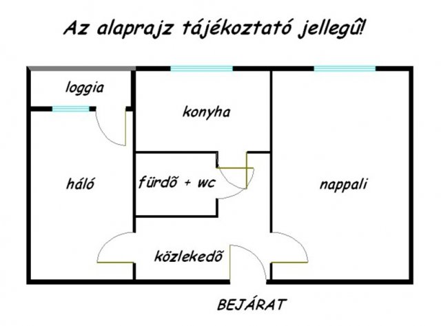 Eladó panellakás, Szegeden, Retek utcában 48.9 M Ft, 1+1 szobás