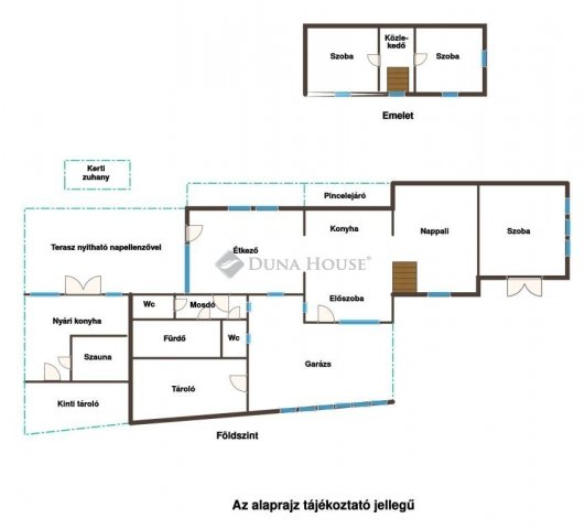 Eladó családi ház, Tasson 75 M Ft, 2 szobás