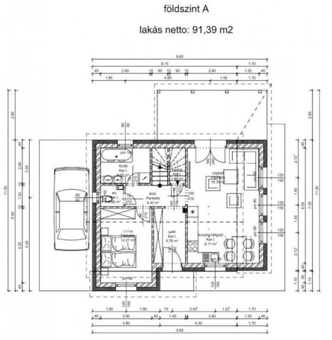 Eladó családi ház, Bezenyén 72.8 M Ft, 4+1 szobás