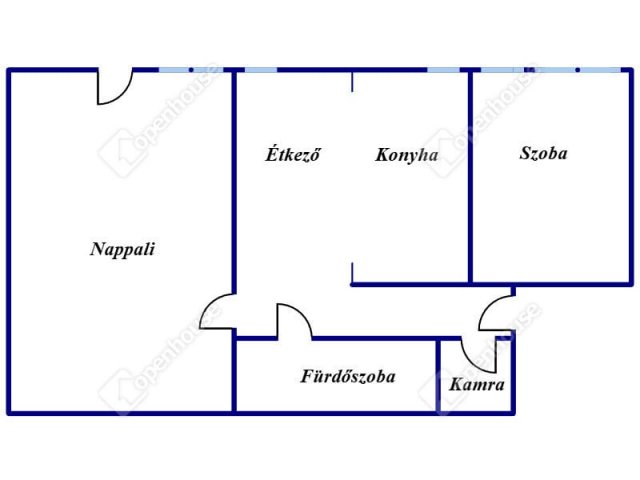 Eladó téglalakás, Debrecenben 59.9 M Ft, 1+1 szobás
