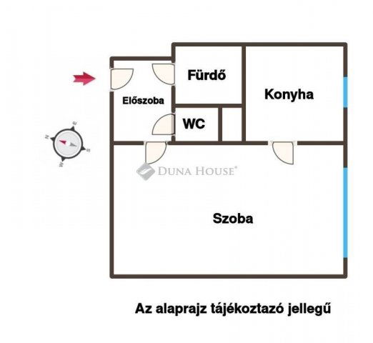 Eladó panellakás, Budapesten, IV. kerületben 53.7 M Ft, 1 szobás