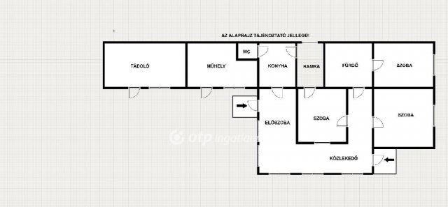 Eladó családi ház, Törökszentmiklóson 9.9 M Ft, 3 szobás