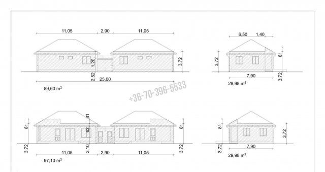 Eladó ikerház, Turán 65.5 M Ft, 4 szobás / költözzbe.hu