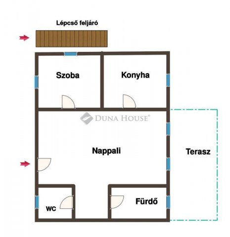 Eladó nyaraló, Tasson 28 M Ft, 2 szobás / költözzbe.hu