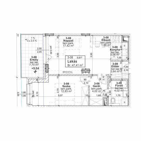 Eladó téglalakás, Budapesten, XIII. kerületben, Jász utcában