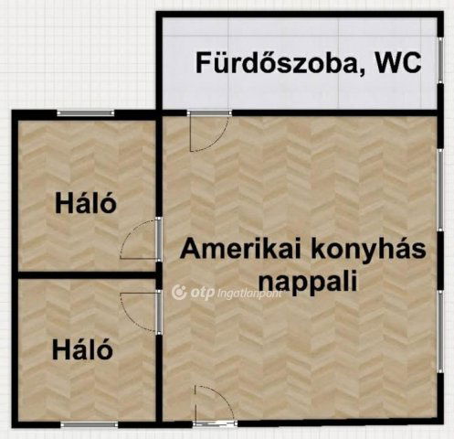 Eladó téglalakás, Budapesten, XVIII. kerületben 49.9 M Ft