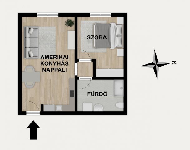 Kiadó téglalakás, albérlet, XI. kerületben, Prielle Kornélia utcában