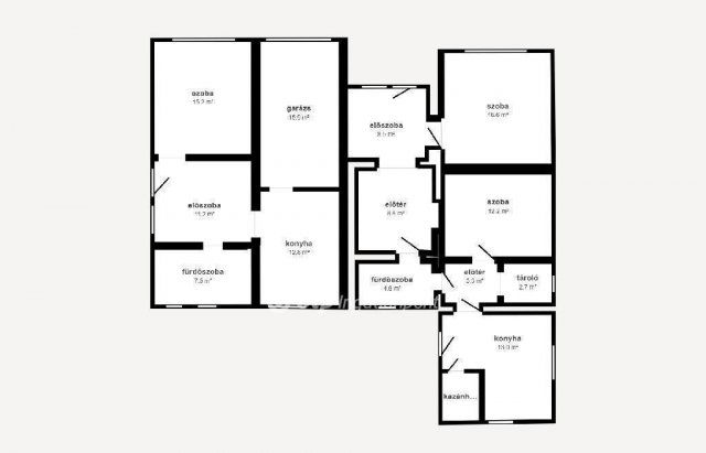 Eladó családi ház, Nyékládházán 39 M Ft, 5+2 szobás