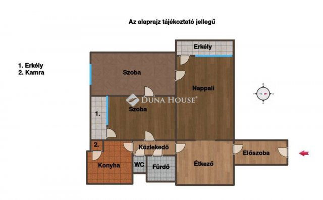 Eladó panellakás, Szegeden, Kossuth Lajos sugárúton 65.2 M Ft