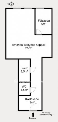 Eladó téglalakás, Budapesten, X. kerületben 69.9 M Ft, 1 szobás